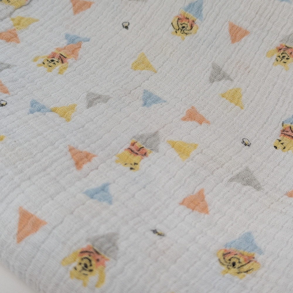 Winnie the Pooh Muslin Swaddle Blanket Disney Baby
